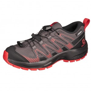 Dětská obuv Salomon XA Pro V8 CSWP J  /magnet/black - 