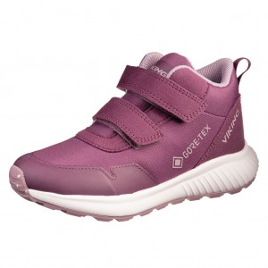 Dětská obuv VIKING Aery track MID GTX 2V  /aubergine - 