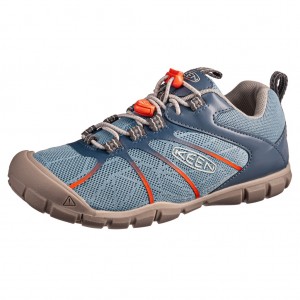 Dětská obuv KEEN Chandler 2   vintage indigo/safety orange - 