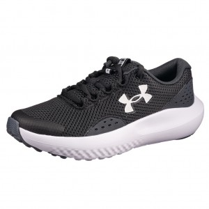 Dětská obuv UA BGS Surge 4 Blk/Gry - 