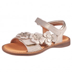 Dětská obuv Froddo sandály Lore Flos /Gold Shine - 