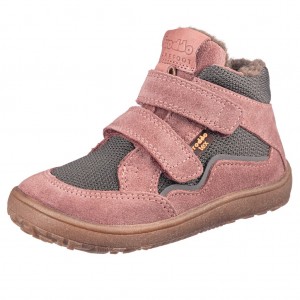 Dětská obuv Froddo Barefoot TEX Wool /grey/pink *BF - 