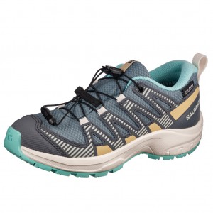 Dětská obuv Salomon XA Pro V8 WP J  /aruba blue - 