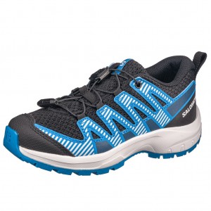 Dětská obuv Salomon XA Pro V8 J  /Black/French Blue - 