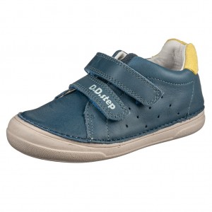 Dětská obuv D.D.Step  S078-51687M Bermuda Blue -  Celoroční
