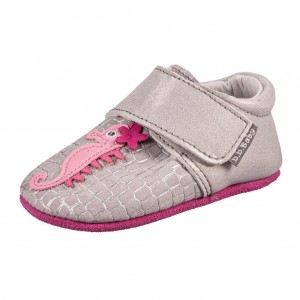 Dětská obuv D.D.Step  K1596-51784  /silver -  První krůčky