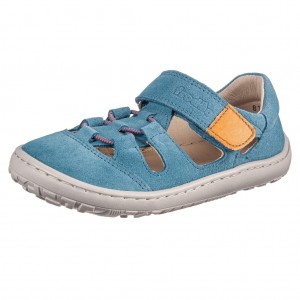 Dětská obuv Froddo Barefoot Elastic sandal /jeans *BF - 