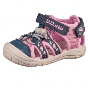 Dětská obuv D.D.Step G065-51748D Mauve -  Sandály
