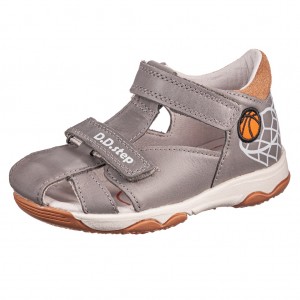Dětská obuv D.D.Step G064-51470BM Dark Grey -  Sandály