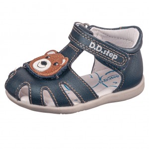 Dětská obuv D.D.Step G075-51284 Royal Blue -  Sandály
