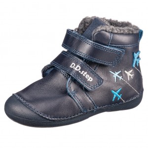 Dětská obuv D.D.Step W015-52347 Royal Blue - 