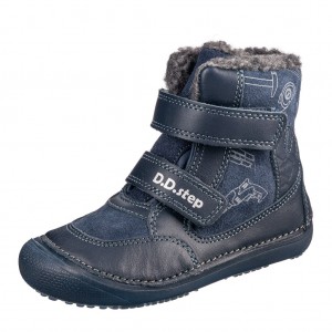 Dětská obuv D.D.Step W063-52130M Royal Blue - 