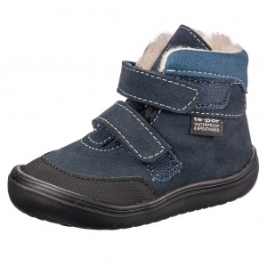 Dětská obuv Jonap JERRY zima tm. modrá vlna *BF - 
