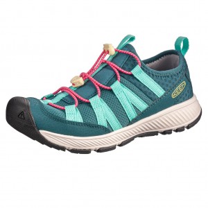 Dětská obuv KEEN Motozoa sneaker /mediterranea/pink lemonade - 