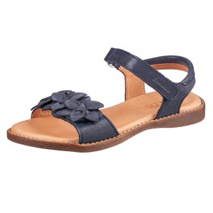 Dětská obuv Froddo sandály Lorine flowers /blue+ - 