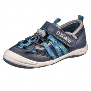 Dětská obuv D.D.Step  F065-61331AM Royal Blue - 