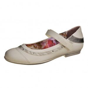Dětská obuv s'Oliver white/silver - 