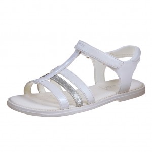 Dětská obuv GEOX J S.Karly /white -  Sandály
