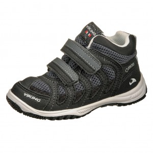 Dětská obuv VIKING Cascade II MID GTX   /black/grey - 