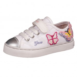 Dětská obuv GEOX  J Ciak G  white/pink - 