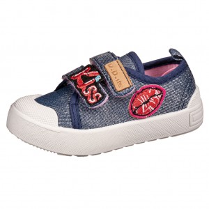 Dětská obuv D.D.Step plátěnky CSG-141  /royal blue - 