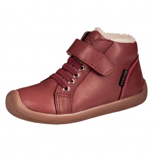 Dětská obuv Bundgaard Walker Mid Lace /plum WS - Zimní