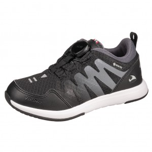 Dětská obuv VIKING Bislett BOA GTX   /blk/charcoal - 