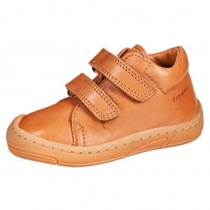 Dětská obuv Froddo Minni Velcro Brown - 