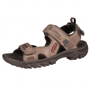Dětská obuv KEEN Targhee III  open toe  /grey/black - 
