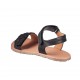 Froddo sandály Barefoot flexy flowers /black