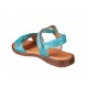 Froddo sandály Lore flowers /turquoise