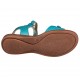 Froddo sandály Lore flowers /turquoise